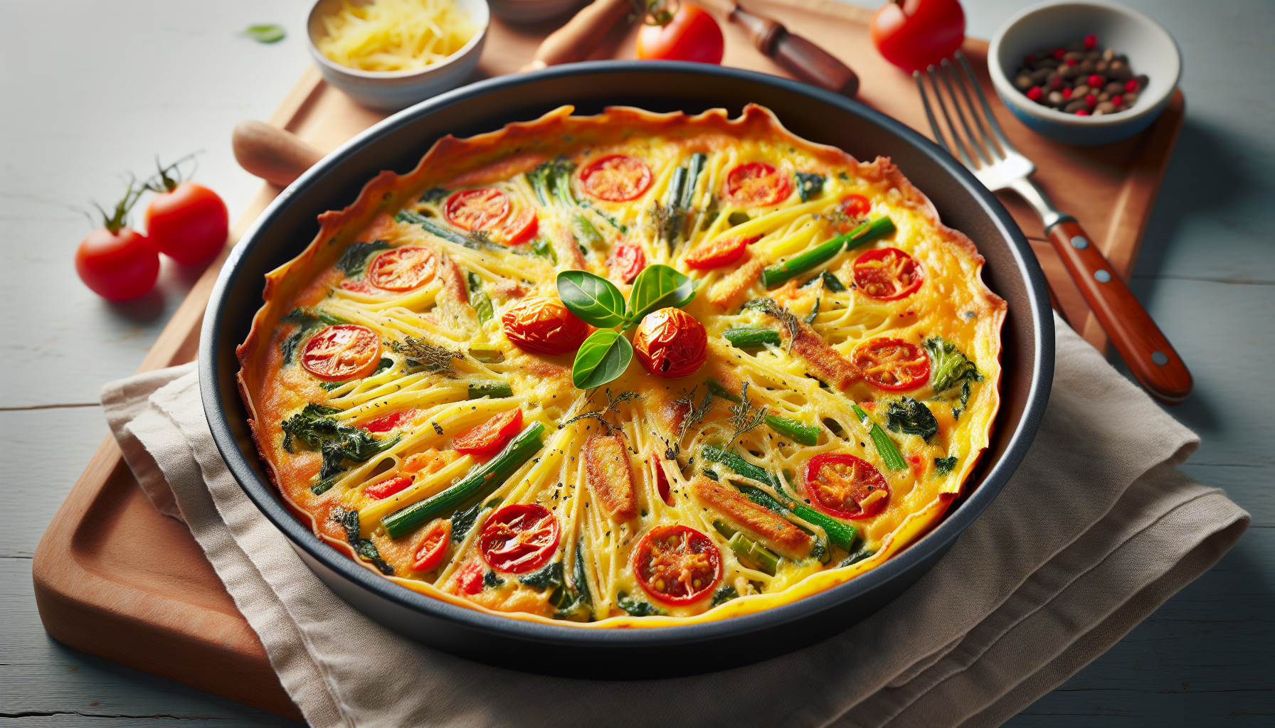 frittata di pasta avanzata